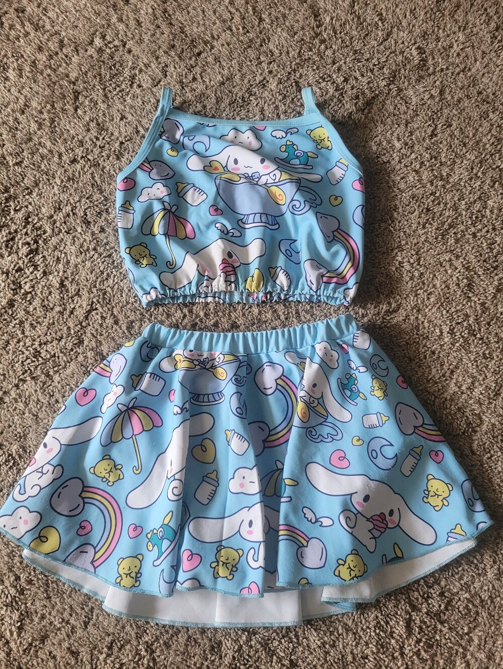 Cinnamaroll Blie Swimsuit Girls Size 160